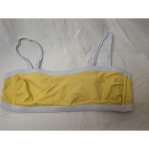 Shade And Shore Size Medium Bikini Top Yellow